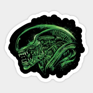 Space Nightmare Sticker